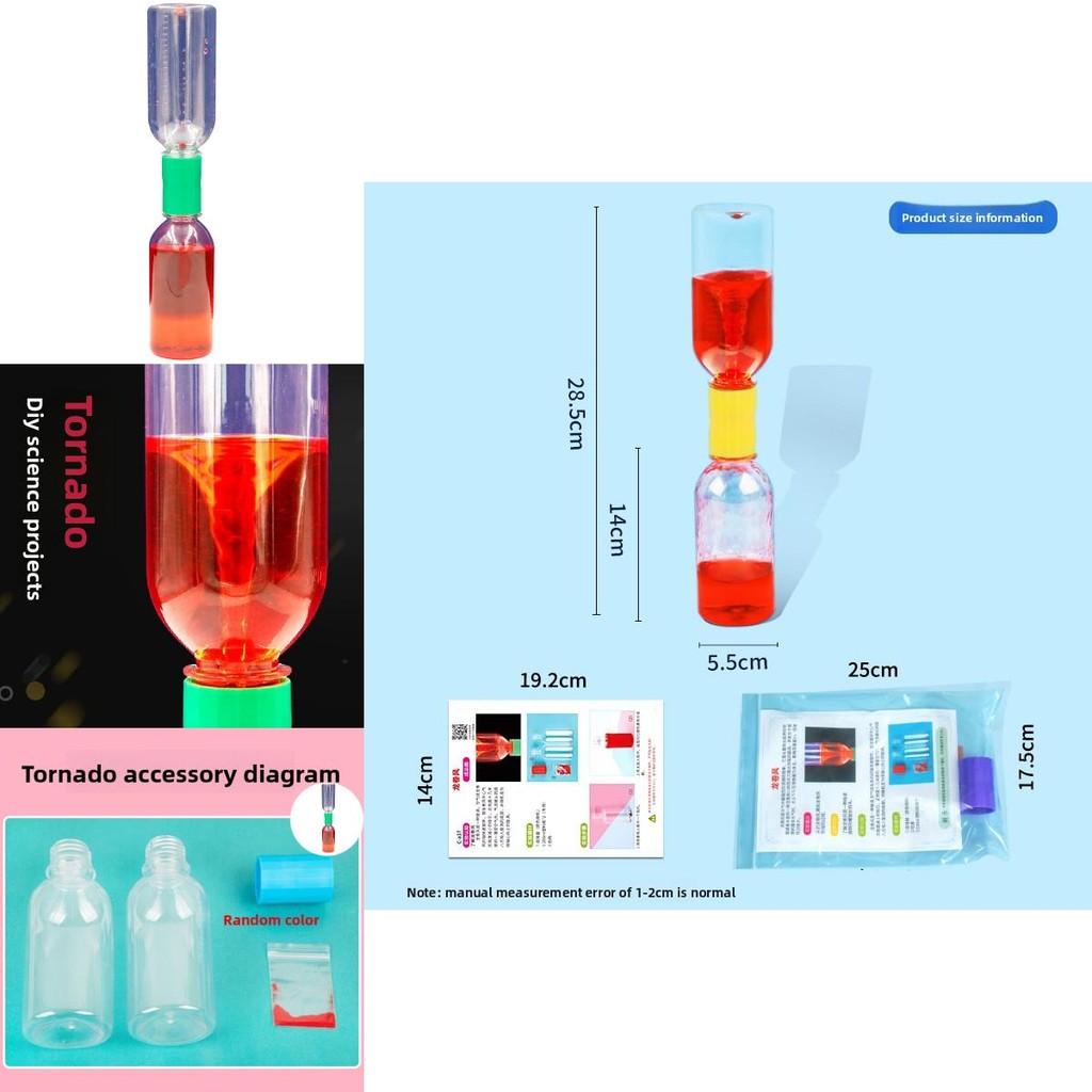 Stem Science Experiment Tornado Kit With Nonelectric Design For Elementary School Projects