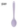 Safe Kitchenware for Home Silicone Serving Spoon, Heat Resistant Non-stick Kitchen Utensil, Cooking Spoon Ergonomic Anti-slip Handle Soup And