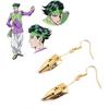 Anime Rohan Kishibe Penpunt Oorbel Cosplay Accessoires Sieraden