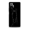 Чехол для телефона с изображением лошади, Арт Животные, Для Xiaomi Redmi Note 14 13 5G 10 11 12 Pro Plus 4G 14C 13C 12C 10C, Черный