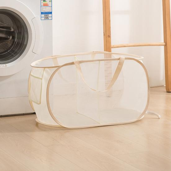 Современная многофункциональная сортировочная складная сетчатая корзина для белья, сумка-органайзер для одежды, принадлежности для ванной комнаты, органайзер для белья