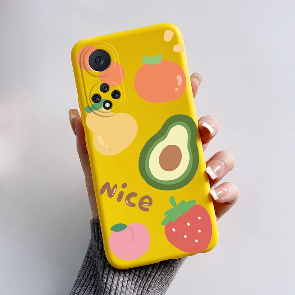 Funda For Honor 50 Capa Huawei Nova 9 Phone Case Soft Silicone Cute Cat Bear Cartoons Back Cover For Nova9 Honor50 Coque Bumper