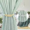 1pc Fashion Pearl Leaves Curtain Clip Curtains Holders Tieback Buckle Clips Curtain Accessories Home Decor