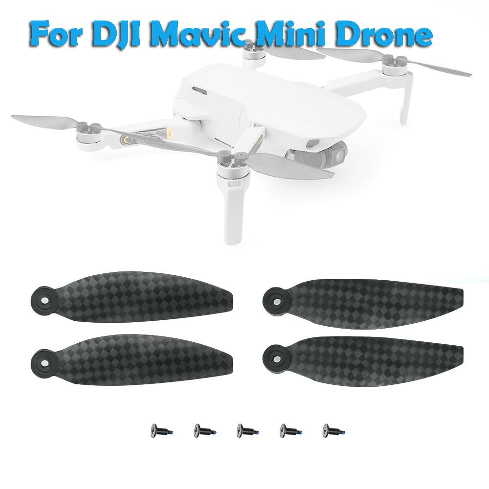 4шт. Складные пропеллеры из углеродного волокна для дрона Mavic Mini