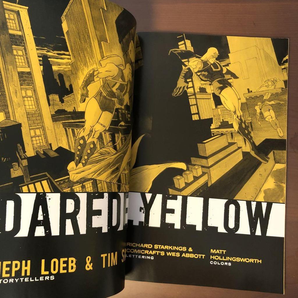 [USED] Daredevil Yellow Jeph Loeb Tim Sale (English book)