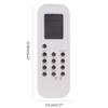 AC Remote Control Suitable for Midea Air Conditioners RG35B-BGE RG35B/BGE RG35B/BGCE RG35A1/BGEF Air Conditioners