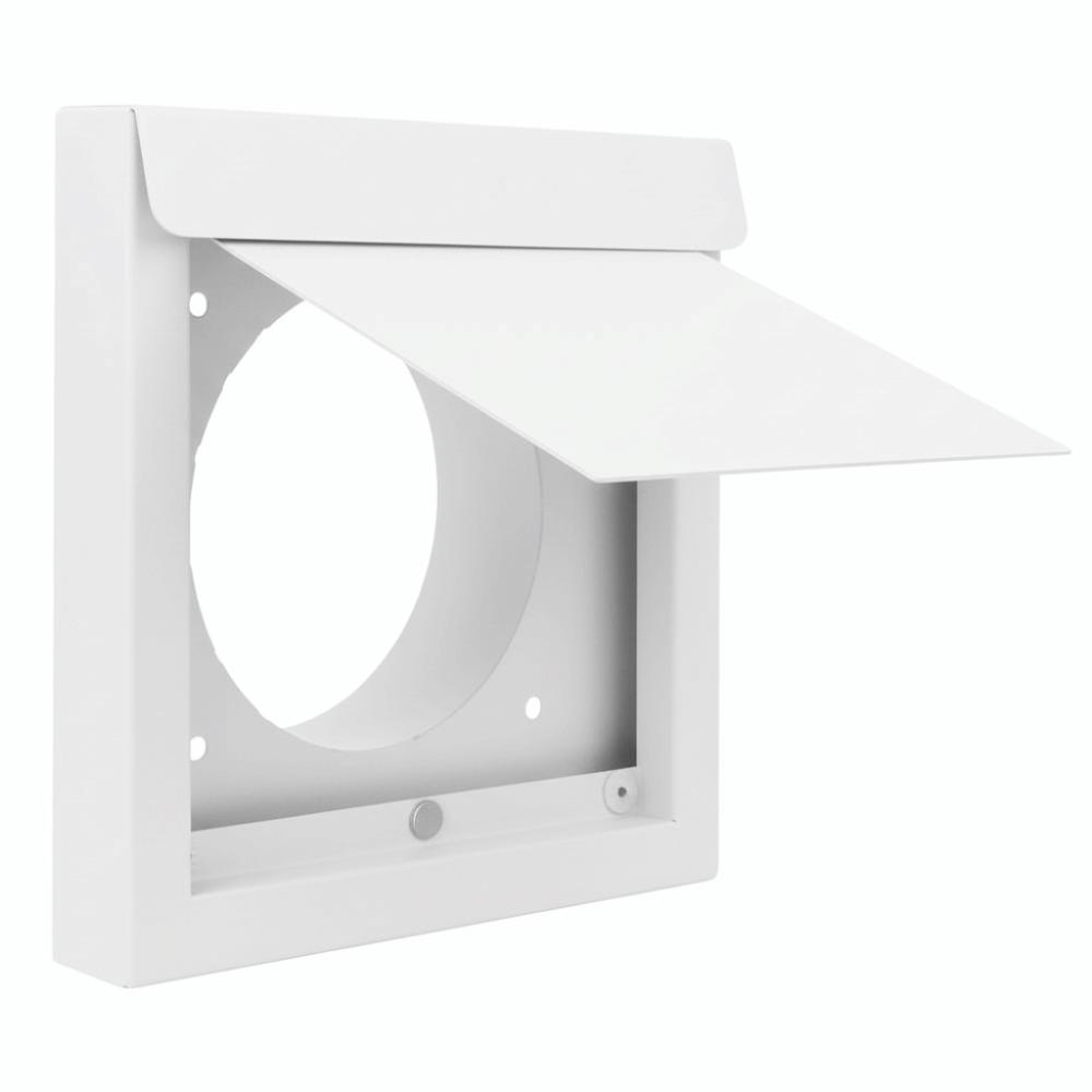 Вентиляционное устройство размером 4 дюйма Металлический материал Наружная вентиляционная решетка Вентиляция сушилки