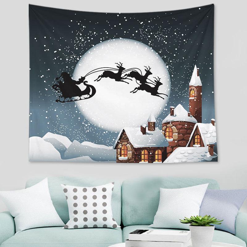 Christmas Hot Selling Tapestry Background Cloth Room Bedside Wall Cloth Wall Decoration Tapestry