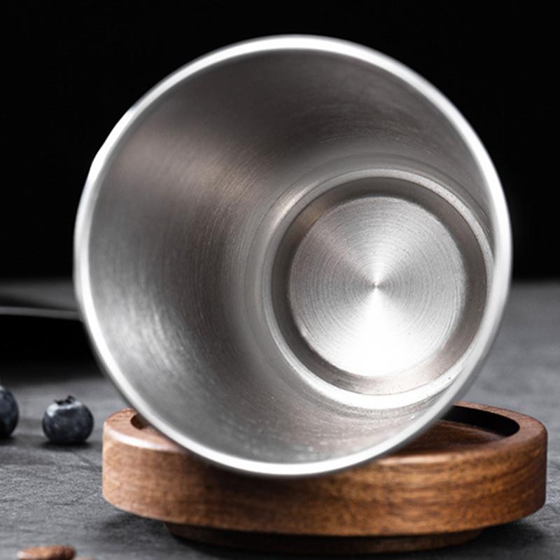 304 нержавеющая сталь кружка для кофе многоразовые пивные кружки чай молоко вода чашки посуда для кемпинга барная посуда