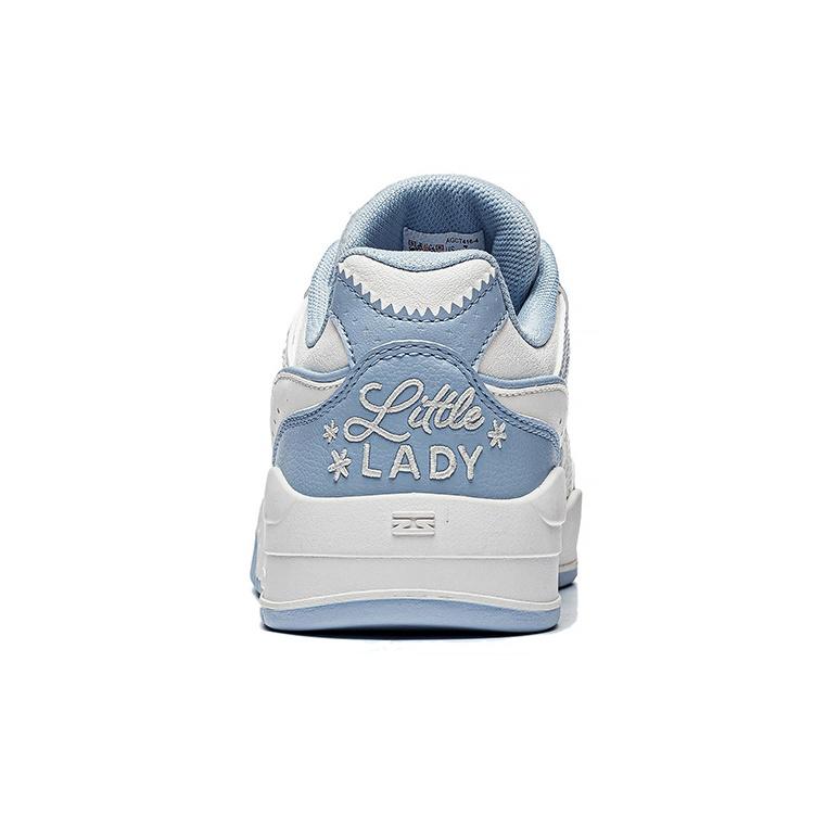 (WMNS) Li-Ning Moon White x Disney Marie Cat 'White Blue' Women's AGCT416-4