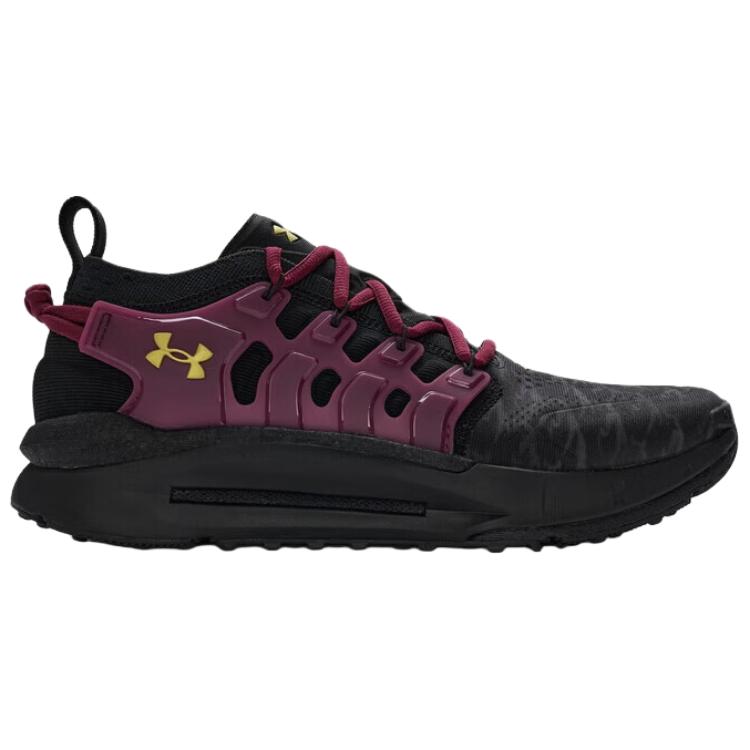 Under Armour Дышащие Покрытие Поддержка Упругость Повседневная Обувь Унисекс Черный Красный 6014358-001