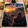 Flannel BlanketNaruto Warm Soft Throw Blanket for Indoor Sofa Bed Living Room Use