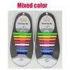16pcs/Set Fashion Unisex Women Men Athletic Running No Tie Shoelaces Elastic Silicone Shoe Lace All Sneakers Fit Strap