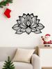 Богемный черный мандала металлический настенный декор йога медитация духовный декор