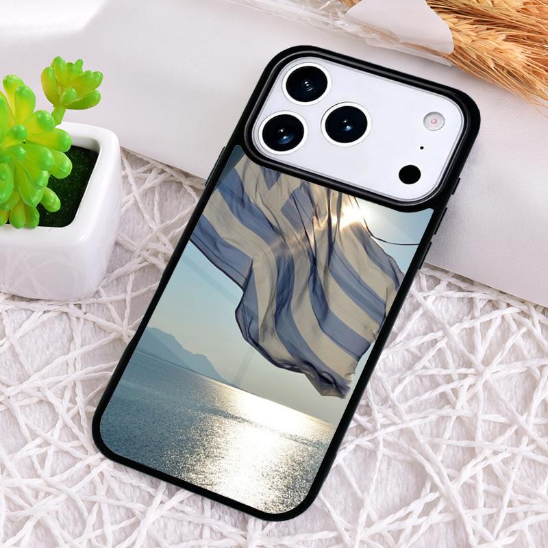 Чехол для телефона с флагами Греции, Польши, Венесуэлы для iPhone 17 Air 16 15 11 12 14 13 Pro Max Ударопрочный чехол