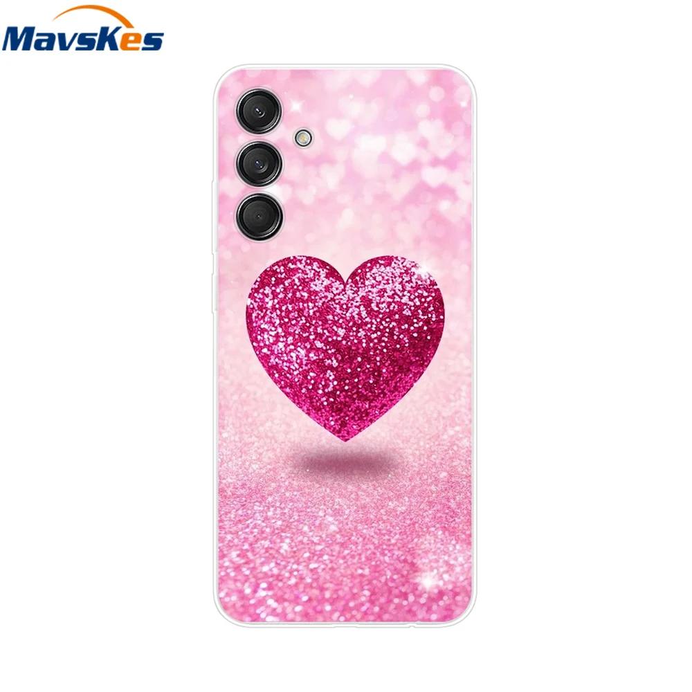 Чехол-сумка для мобильного телефона для Samsung Galaxy M55 C55 5G Мягкая прозрачная силиконовая задняя крышка Чехол для Samsung Galaxy M55 C55 5G Чехлы