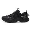 Fila Fluid 5 Кошачья лапка Ретро Удобные Универсальные Ткань Синтетическая кожа Амортизирующие Дышащие Низкий верх Кроссовки для бега Мужские кроссовки F12M412105FBK