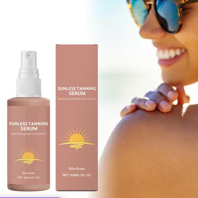 Tanning Black Self Black Водостойкий Стойкий Черный Летний Пляжный Увлажняющий 60 мл