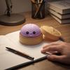 12Pcs Bubble Blowing Steamed Bun Cartoon Dumpling Sensory Toy with Steamer Pinch Fidget Toy Stress Relief