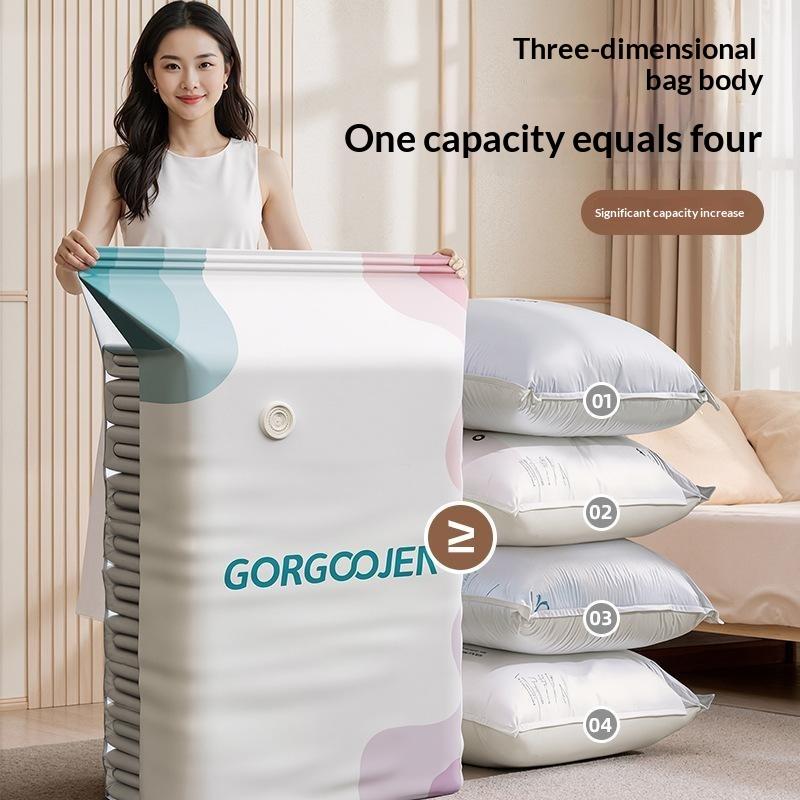 Household Vacuum Compression Bag Medium Extra-Large Storage Bag For Home Moving Travel Clothes Organizer
