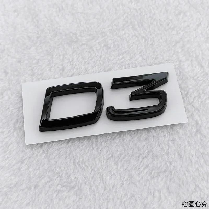 3D Авто ABS Значок Эмблема Наклейка для Volvo D2 D3 D4 D5 D6 D7 Логотип V40 S40 S60 S70 S80 V50 XCNBS6 Внешние Аксессуары