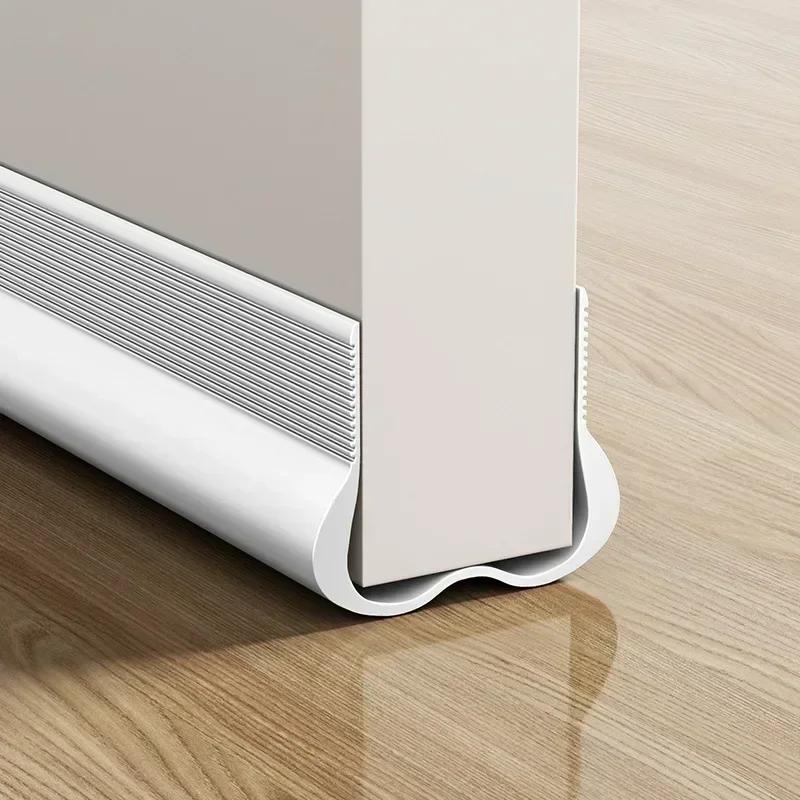Eonomic PVC Flexible Door Bottom Sealing Strip Under Door Draft Stopper Sealing Strip OundProof Gasket Weatherstrip Draft Guard