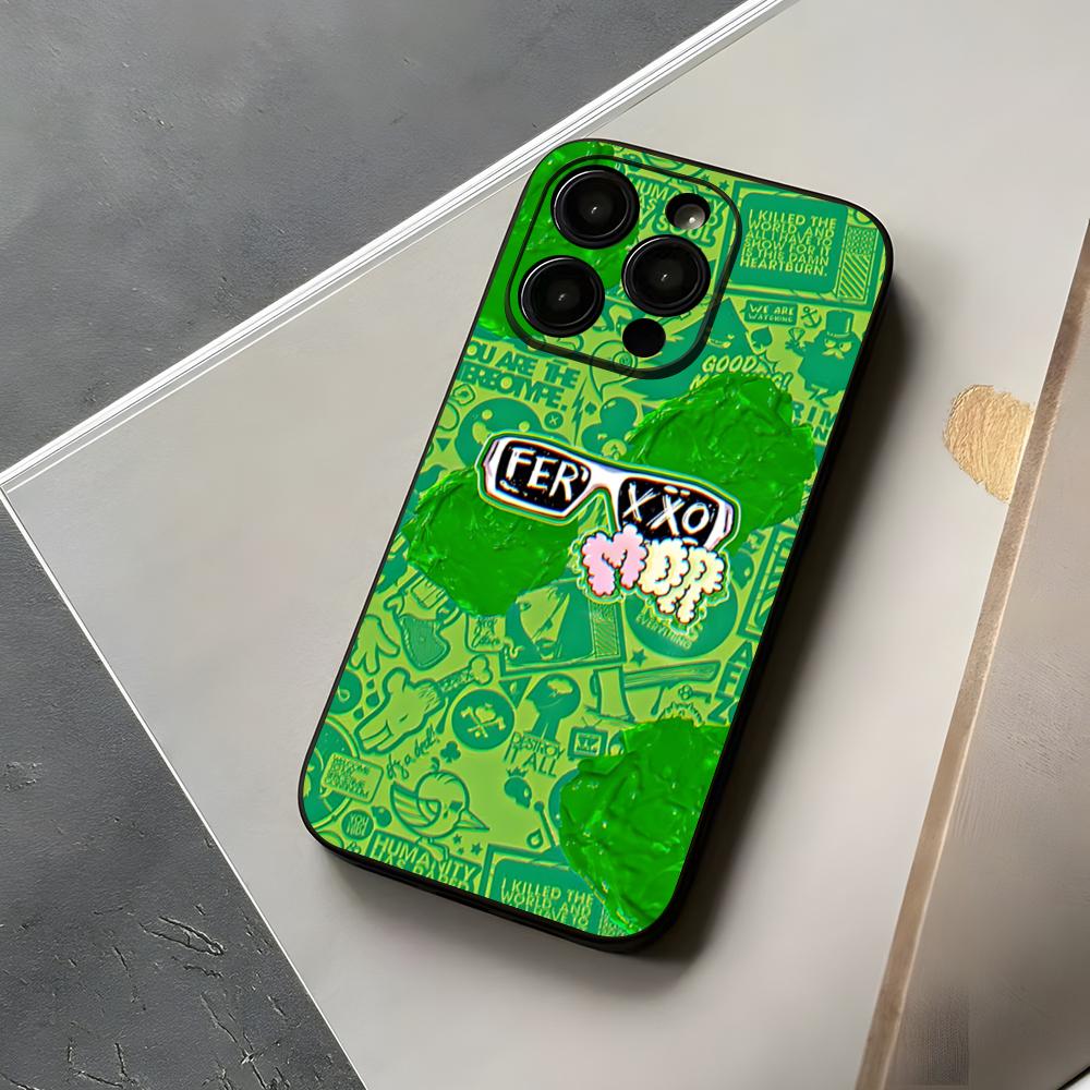 Ferxxo Feid Singer Phone Case For Iphone 15 16 Serene 12 14 Se 2020 2022 Pro Max 11 13 Xr X Xs Plus Funda Shell Cover