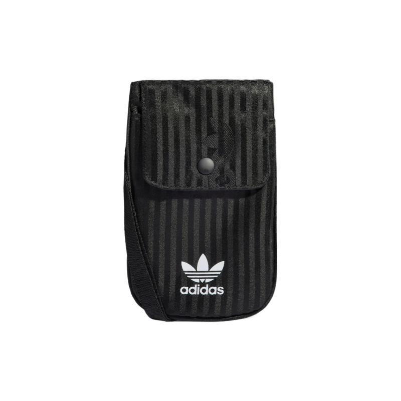 adidas Оригинальная сумка через плечо из переработанного материала, сумка кроссбоди, унисекс, черная, Adidas HD7023