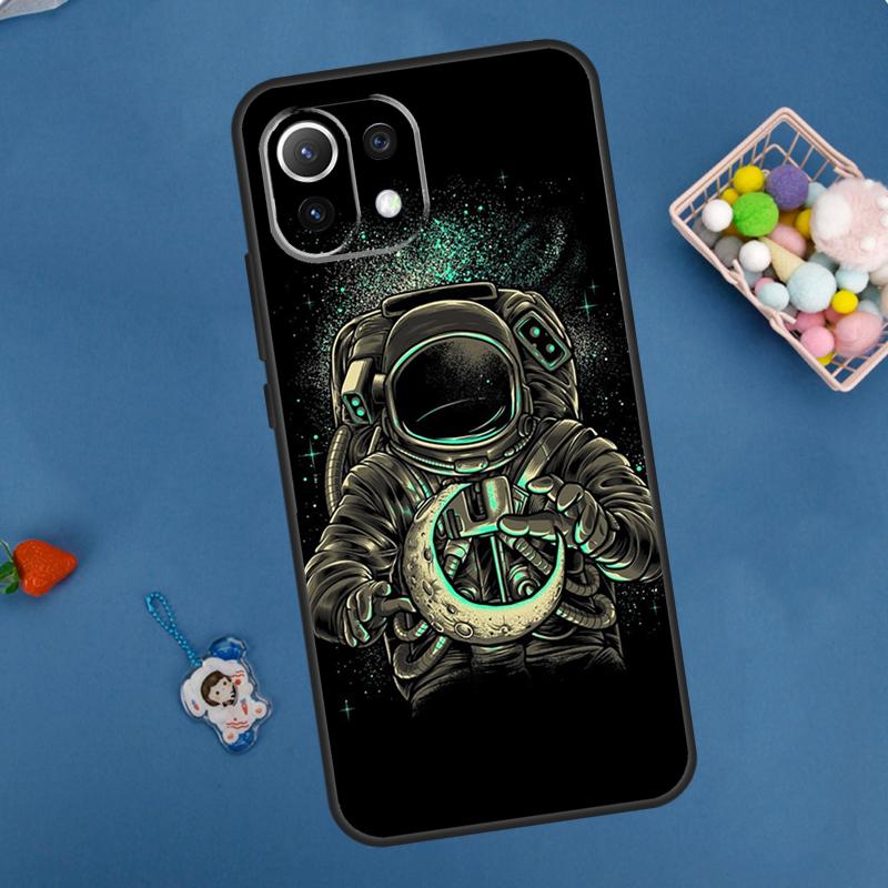 Чехол Космонавт Звезда Космос для Xiaomi 11T 12T 13T 14T Pro 13 14 15 Ultra POCO X7 Pro X3 X5 X6 M6 F5 F6 Pro