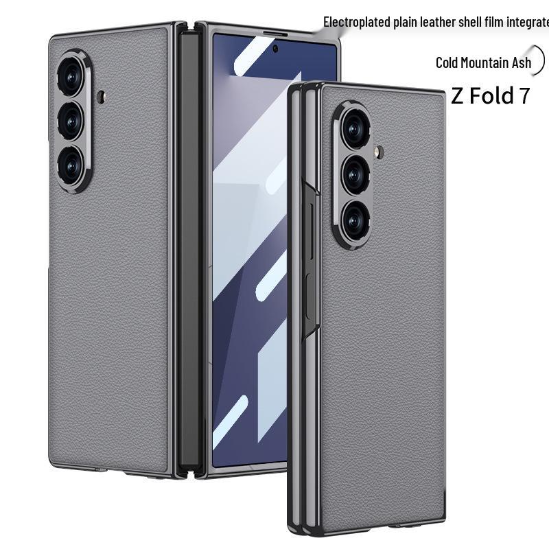 Высококачественный защитный чехол из ПУ-кожи Samsung Z Fold7 для мужчин