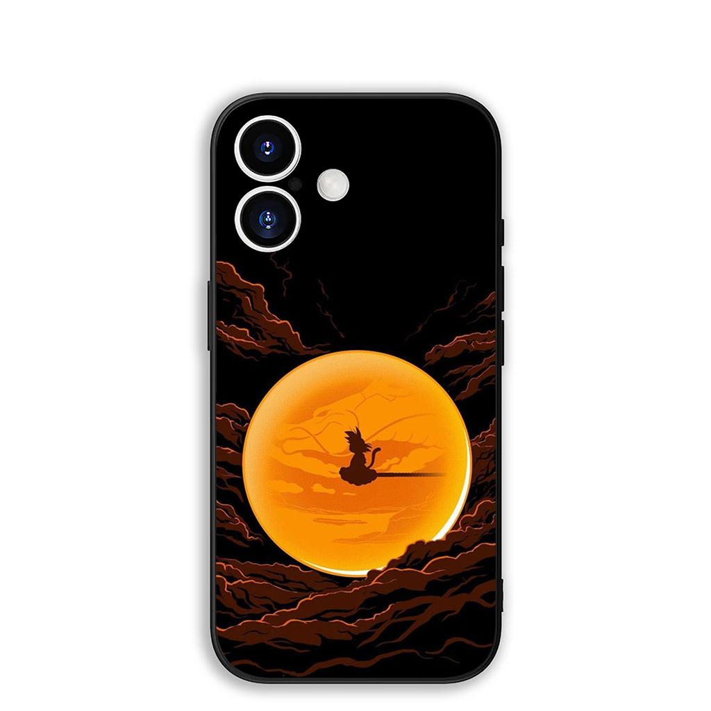Cover for Apple iPhone 17 16 Plus 13 12 Pro Max Mini X XR Xs ProMax 16E 15+ 17+ Air Phone Case Vegeta Dragons Gokus Balls Super
