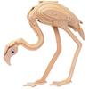 Maquette en bois Flamand rose