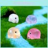 Adorable Luminous Resin Elephant Figurine For Creative Desktop Decoration