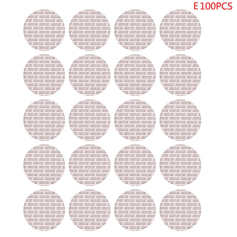 100 шт. самоклеящиеся пенопластовые уплотнительные колпачки для косметических бутылок, уплотнительные прокладки для бутылок