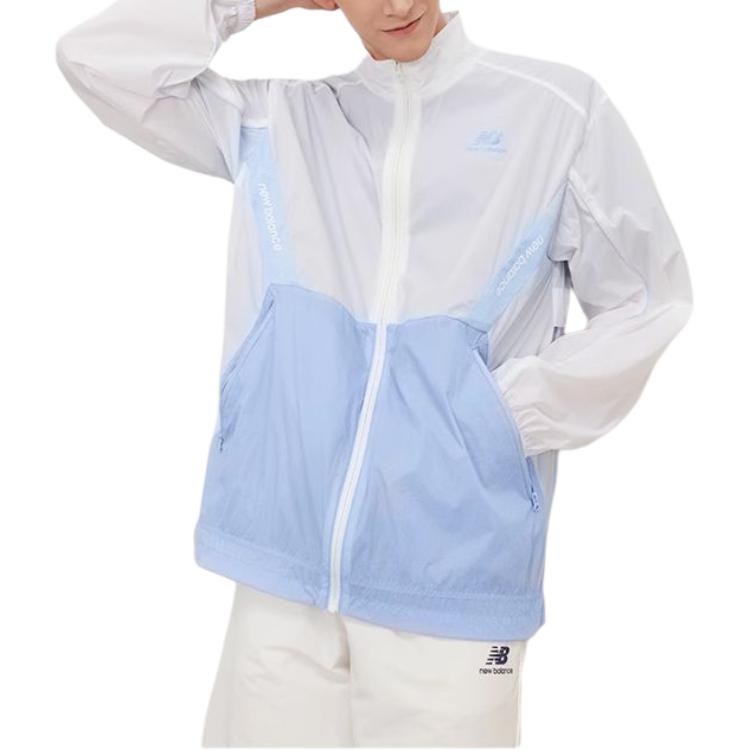 New Balance Куртка унисекс светло-голубая 5AC2U503-LBL