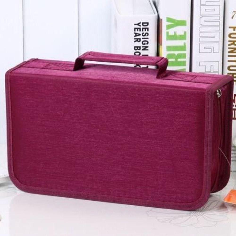 Сумка для хранения CD на 128 дисков Сумка для хранения DVD на молнии Автомобильный держатель для хранения CD-альбом