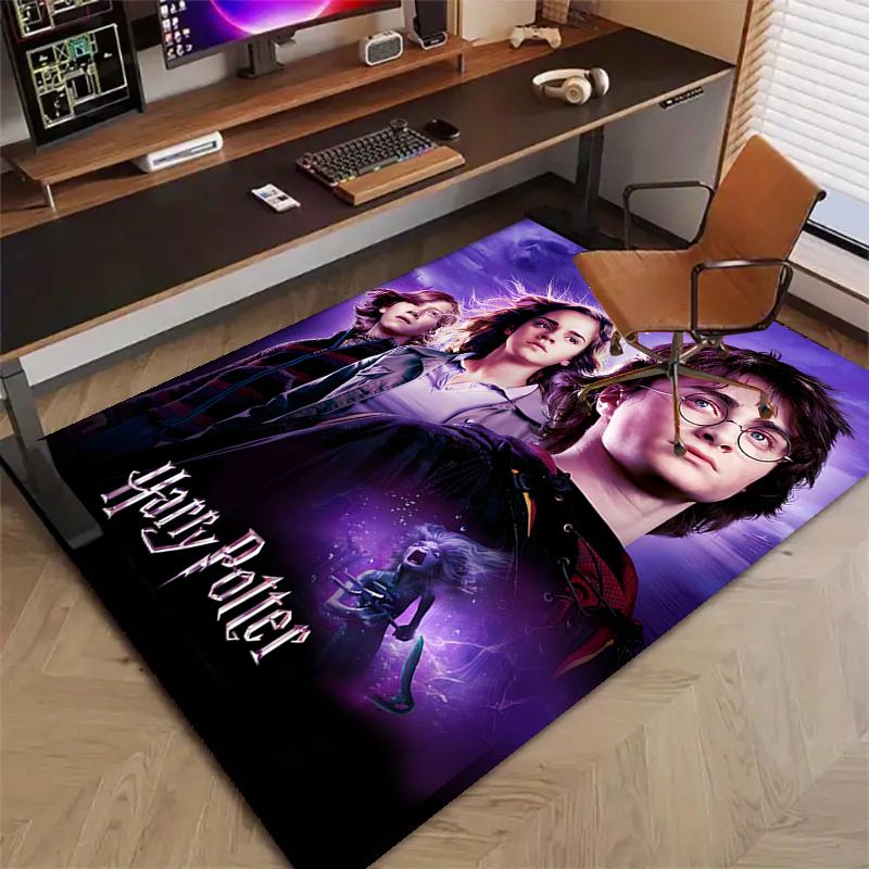 1pc Hogwarts8 Design Printed Area Rug Carpet for Bedroom Living Room Home Decor Rugs Mat Non Slip Mat Rug for Bedside