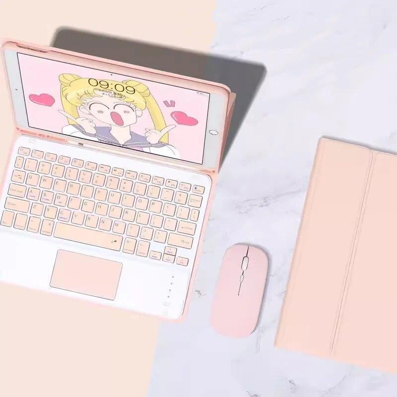 Чехол для клавиатуры планшета для Xiaomi Redmi Pad SE 2023 11 дюймов для Xiaomi Pad 5/6 Pro Redmi Pad 10,6, кожаный чехол с магнитной клавиатурой и гнездом для карандаша