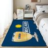 R-RICARD Floor Mat For Living Room Sofa Floor Cushions Modern Soft Fluffy Home Rug For Children's Bedroom Play Carpet