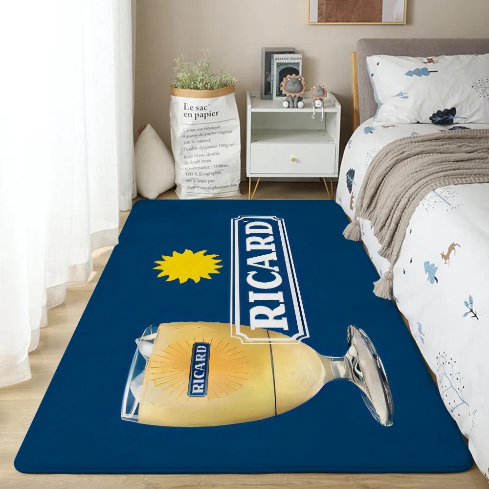 R-RICARD Floor Mat For Living Room Sofa Floor Cushions Modern Soft Fluffy Home Rug For Children's Bedroom Play Carpet