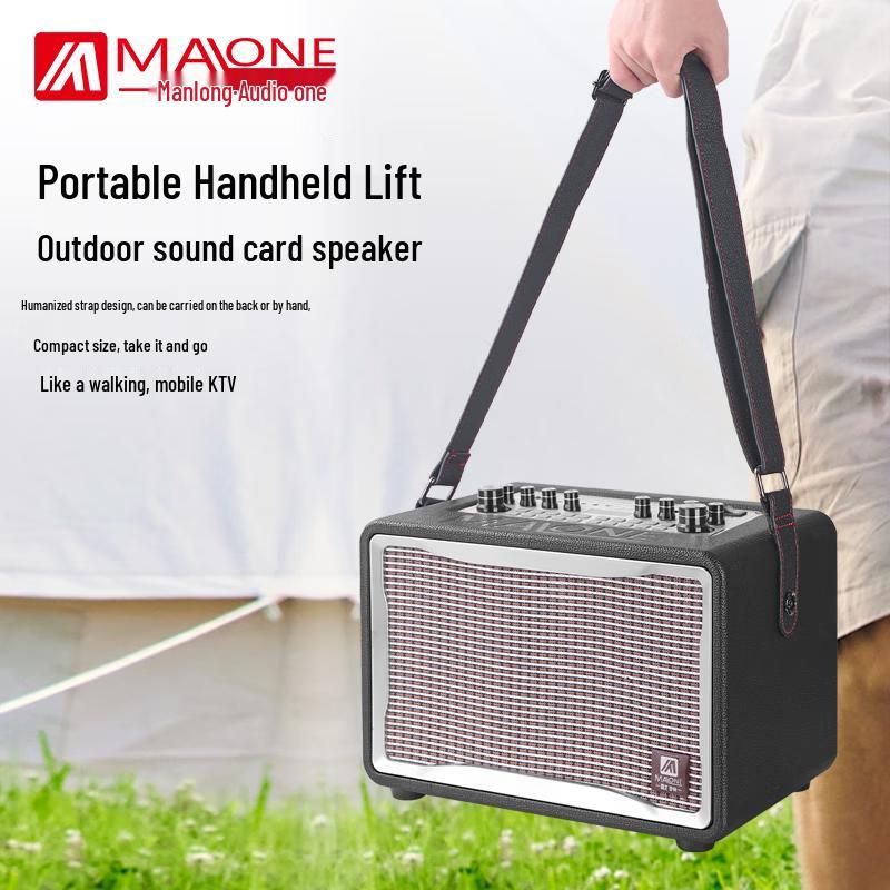 Malone GT-001 Портативный караоке-усилитель-динамик Штекер CN (адаптер в комплекте) (Китайская версия)