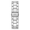 Guess Женские механические часы G Twist Diamonds с серебристым циферблатом и браслетом из серебристой стали - W1201L1