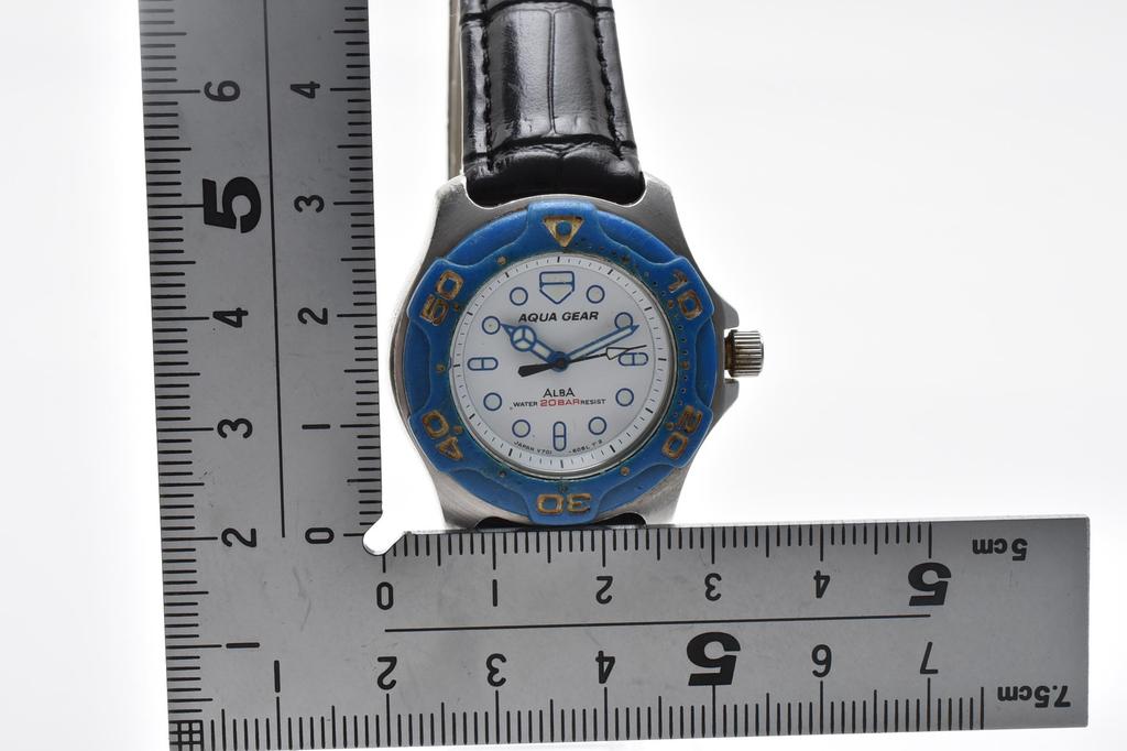 Used SEIKO ALBAWatches Stainless Steel mens whiteDial