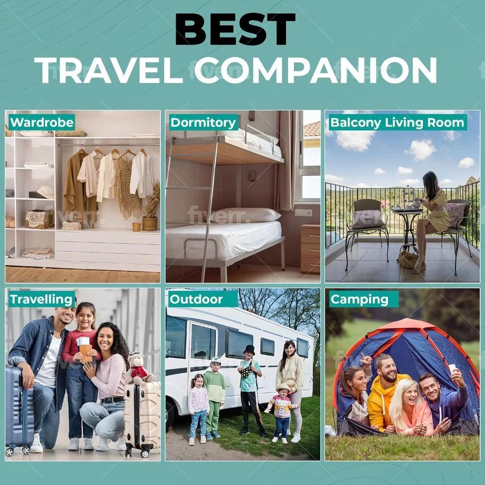 With Intelligent Timer Compact Dryer Portable Clothes Dryer Hangable Electric Dryer  Travel