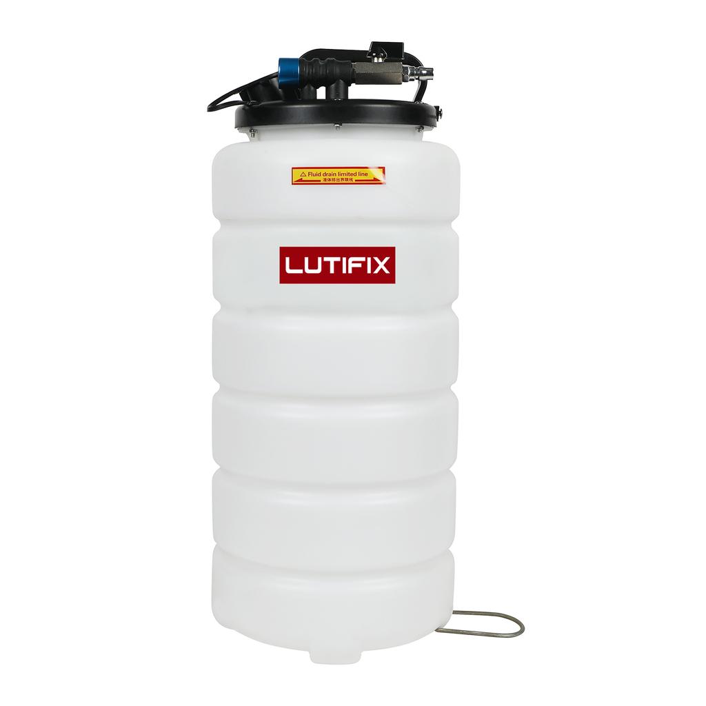 LUTIFIX 15L Pneumatic Oil Extractor Pumping For Car Oil Change Vacuum Fluid Extractor Transmission Coolant Manual Change Tool