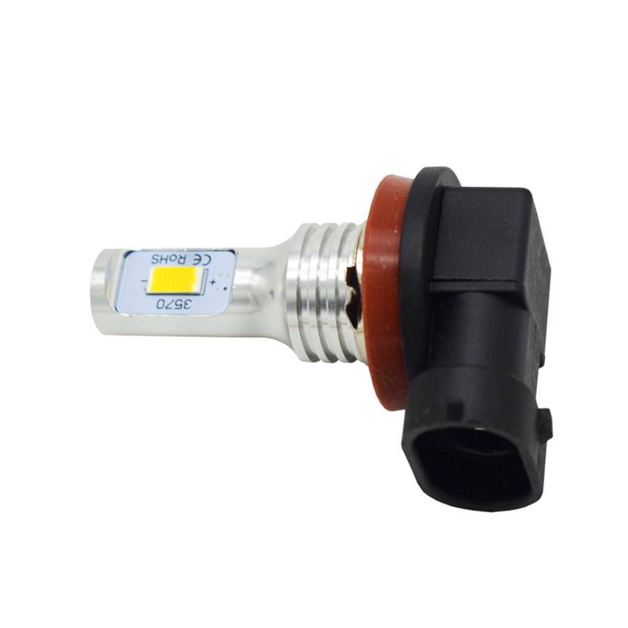 2 шт. Высококачественный комплект светодиодных ламп для фар H11 Дальний/Ближний свет 35 Вт 4000 лм Суперяркий 6000K Белый