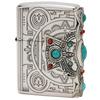 ZIPPO Indian Lighter, Silver, Spirit, Cross, 2-Sided