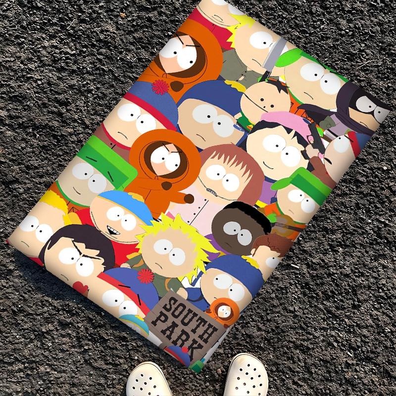 South Park Polyester Carpet, Soft Indoor Mat for Office Chair, Living Room, Computer Desk - Decorative Home Office Rug Design