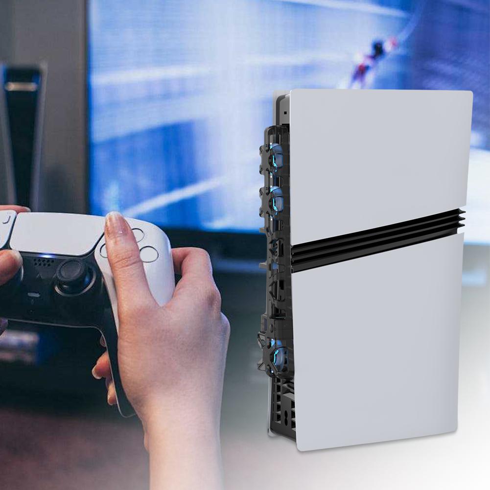 Охлаждающий вентилятор для PS 5 Pro, внешний вентилятор-кулер, вертикальный радиатор, вентилятор охлаждения корпуса для Playstation 5 Pro, аксессуары для корпуса