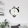 Panda Decor Бесшумные настенные часы Декоративные часы Очаровательные бесшумные настенные часы для кухни на батарейках с функцией Sweep Movement